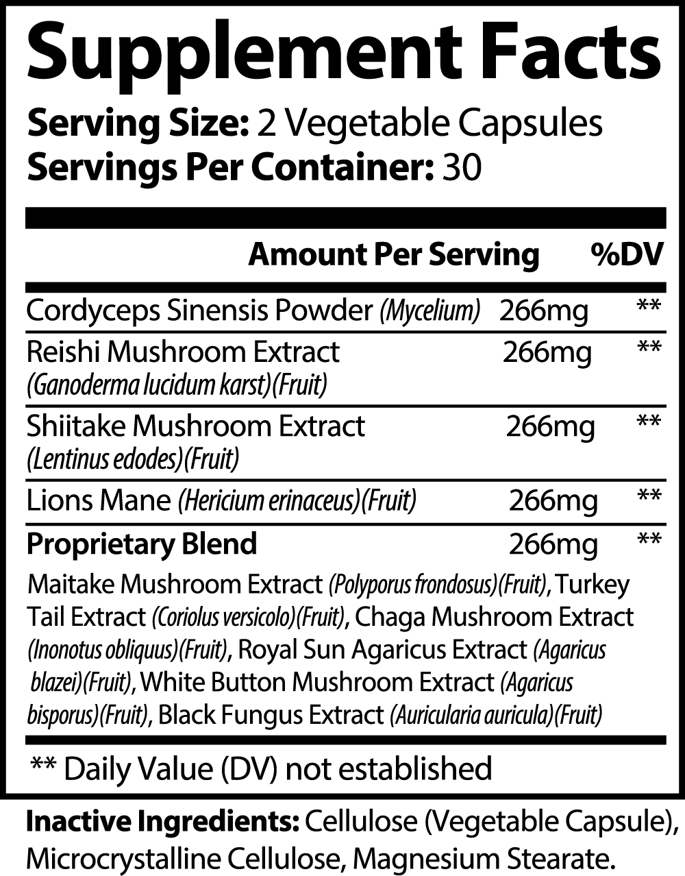 Funghi Fiesta - Mushroom 10X