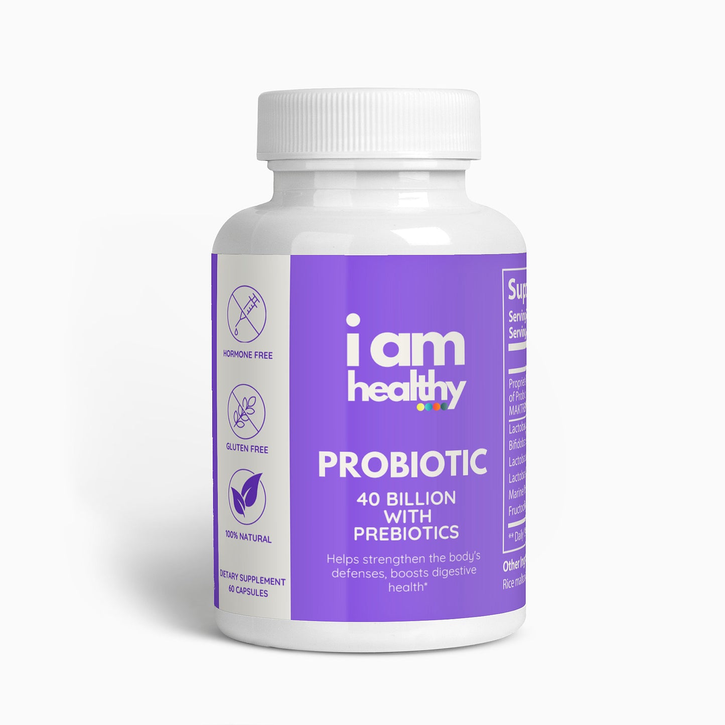 Probiotics - 40 Billion with probiotics