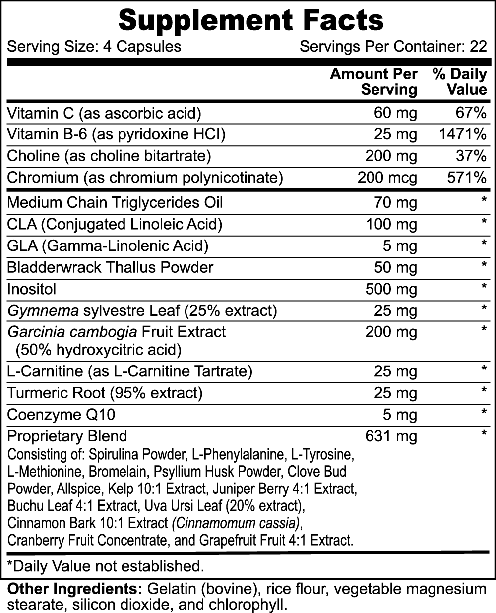 Tubby Terminator - (Super Fat Burner with MCT)